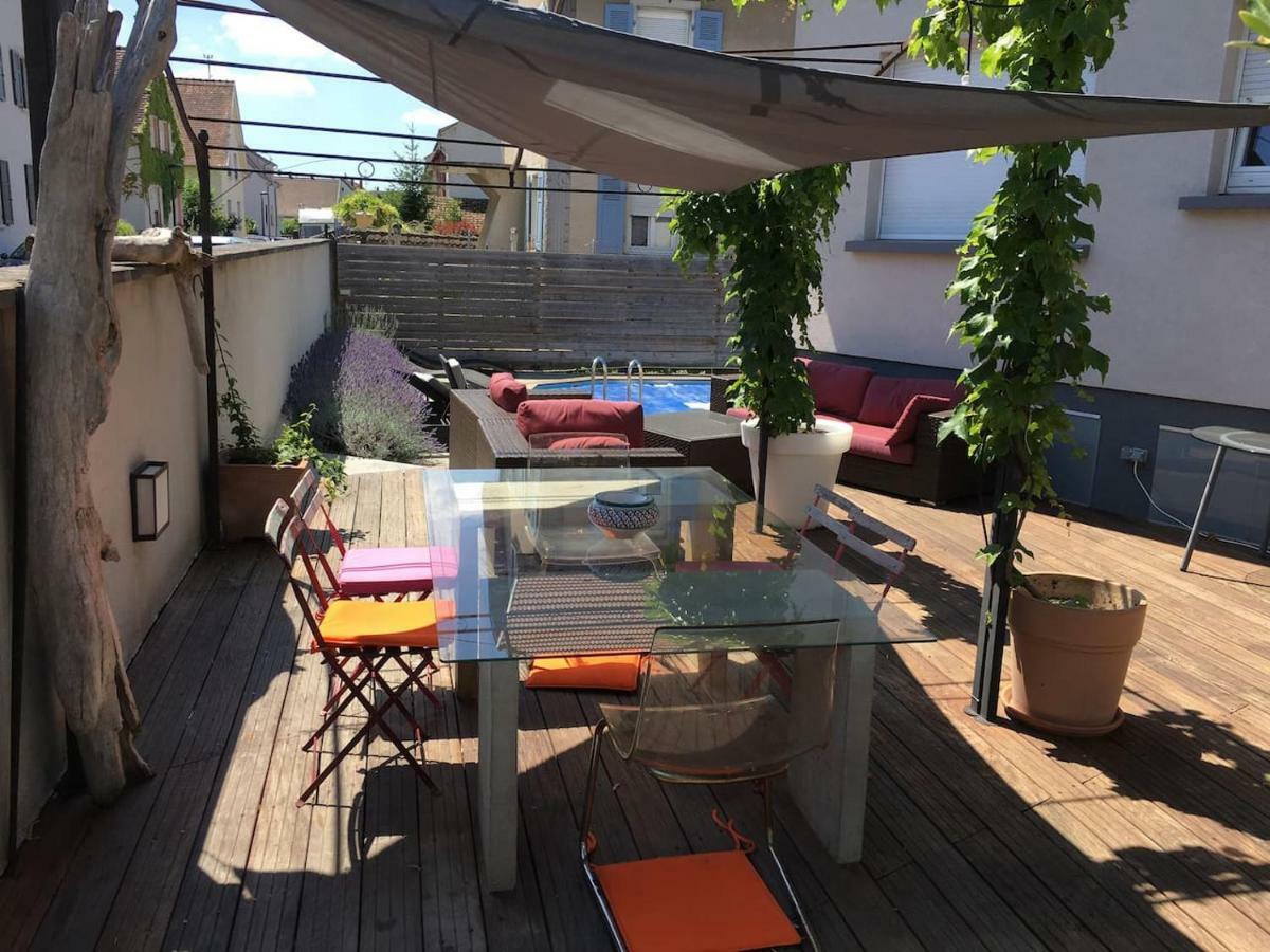 La Terrasse Selestadienne ซิลิสตาต์ ภายนอก รูปภาพ